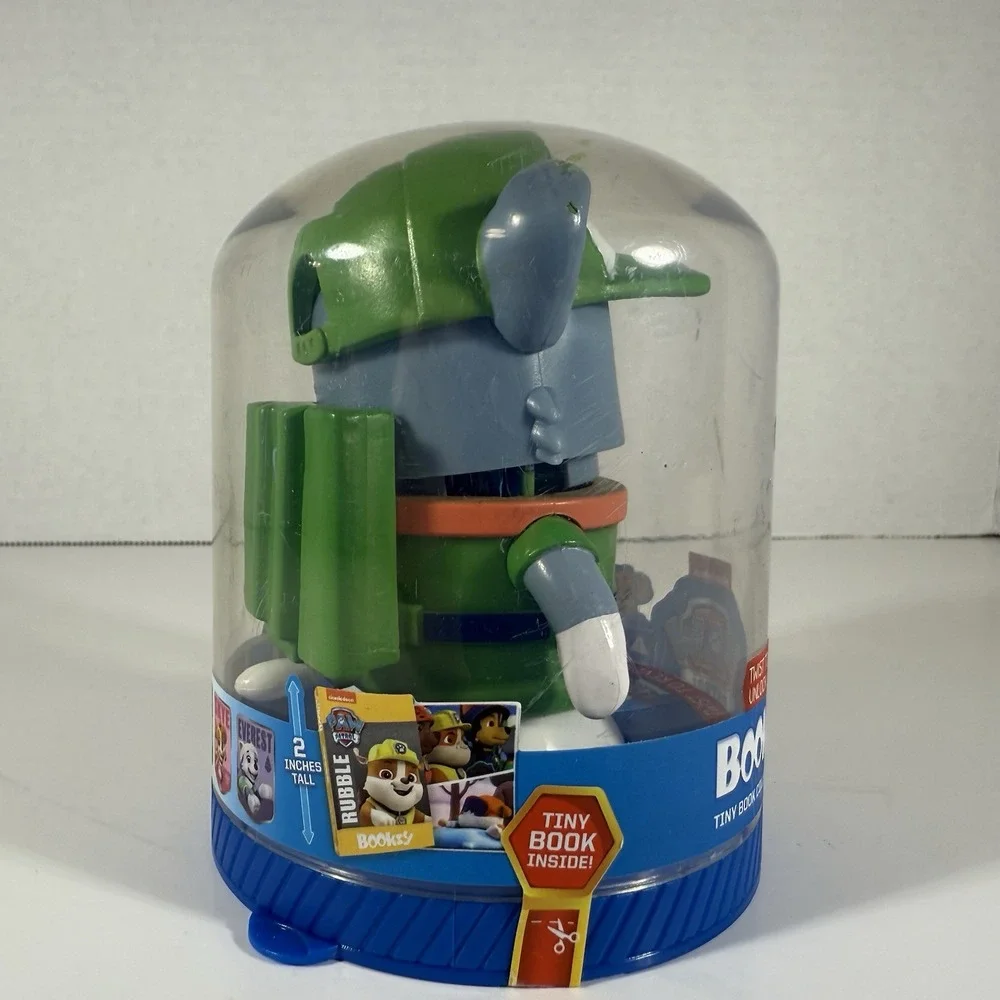 BOOKSY Paw Patrol Tiny‎ Book Collectibles Rocky (SEALED)